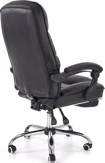 Office Chair Alvin | size: Width: 66cm, Height: 118cm, Depth: 70cm | color: Black | image: 2 | variant: 1011569