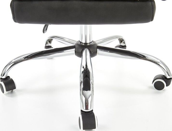 Office Chair Alvin | size: Width: 66cm, Height: 118cm, Depth: 70cm | color: Black | image: 6 | variant: 1011569