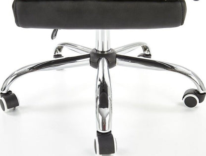 Office Chair Alvin | size: Width: 66cm, Height: 118cm, Depth: 70cm | color: Black | image: 6 | variant: 1011569