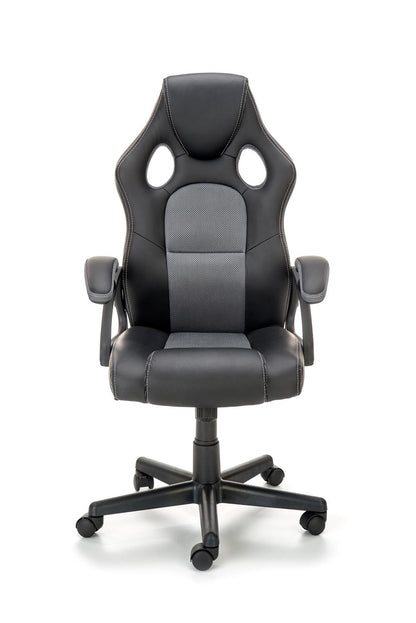 Office Chair Berkel | size: Width: 62cm, Height: 117cm, Depth: 63cm | color: Black/Grey | image: 4 | variant: 1005074