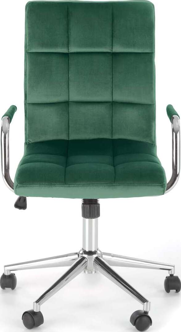 Office Chair Como | size: Width: 53cm, Height: 105cm, Depth: 60cm | color: Green | image: 5 | variant: 1002910