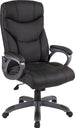 Office Chair Connor | size: Width: 73.5cm, Height: 115-124cm, Depth: 65.5cm | color: Black | image: 1 | variant: 1005227