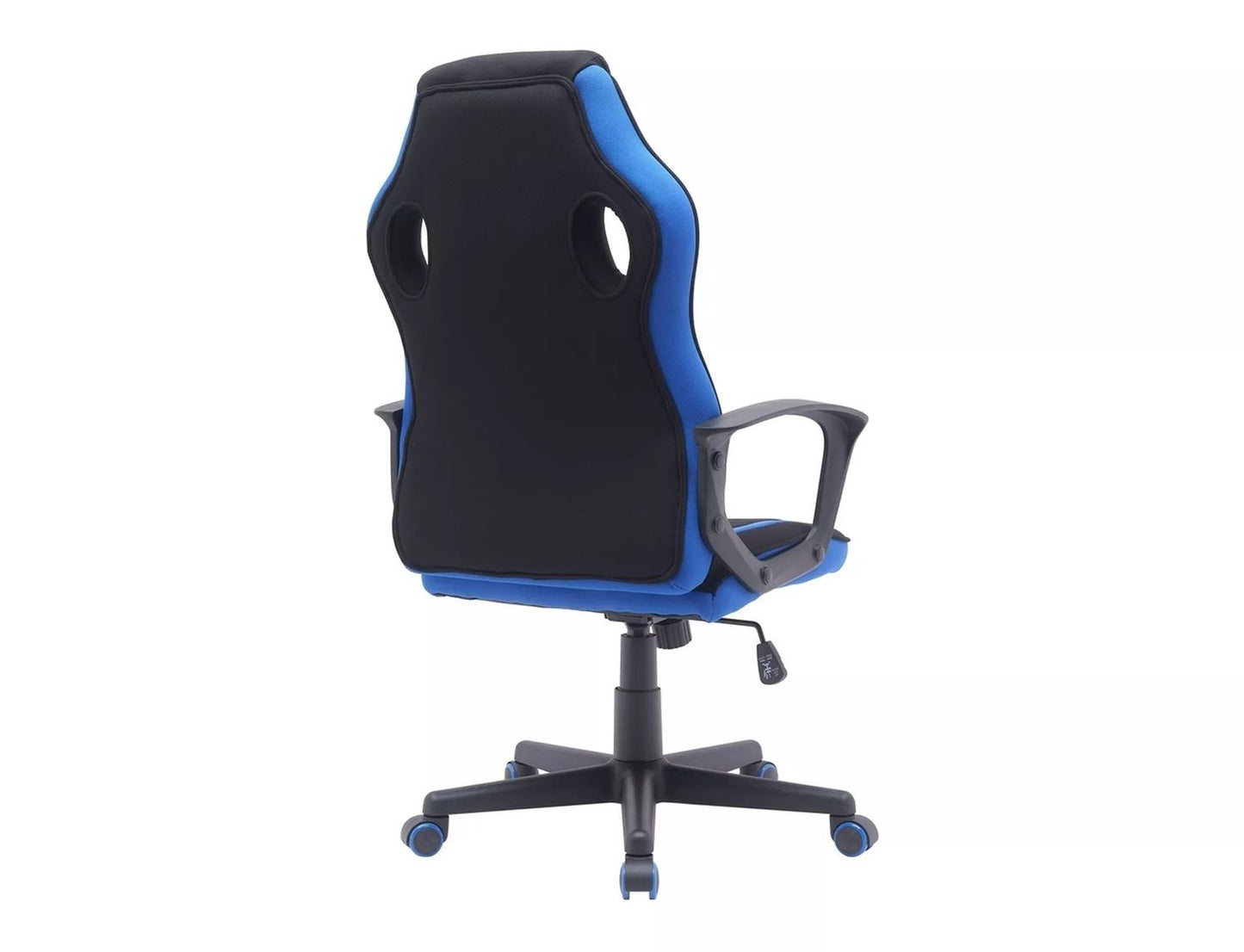 Office Chair Dakar | size: Width: 63cm, Height: 114cm, Depth: 48cm | color: Black/Blue | image: 2 | variant: 1005384