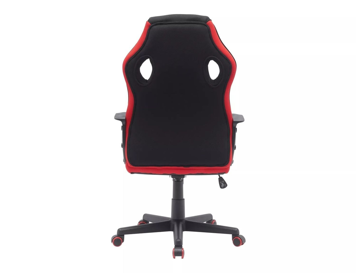 Office Chair Dakar | size: Width: 63cm, Height: 114cm, Depth: 48cm | color: Black/Red | image: 4 | variant: 1005383