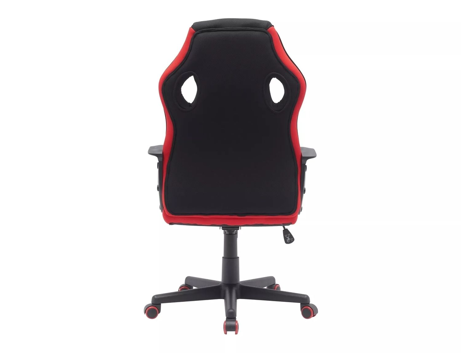 Office Chair Dakar | size: Width: 63cm, Height: 114cm, Depth: 48cm | color: Black/Red | image: 4 | variant: 1005383
