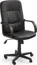 Office Chair Denzel | size: Width: 58cm, Height: 110cm, Depth: 60cm | color: Black | image: 1 | variant: 1005088