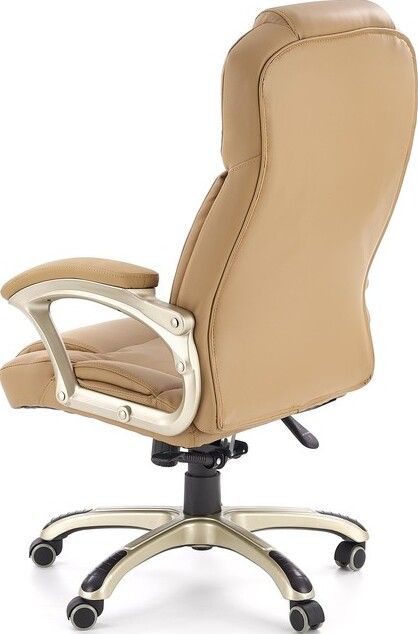 Office Chair Desmond | size: Width: 70cm, Height: 119cm, Depth: 67cm | color: Beige | image: 3 | variant: 1005082