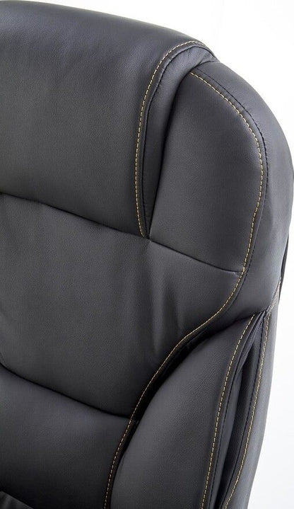 Office Chair Desmond | size: Width: 70cm, Height: 119cm, Depth: 67cm | color: Black | image: 6 | variant: 1005083