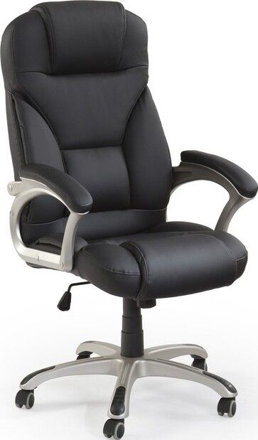 Office Chair Desmond | size: Width: 70cm, Height: 119cm, Depth: 67cm | color: Black | image: 8 | variant: 1005083