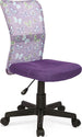 Office Chair Dingo | size: Width: 41cm, Height: 98cm, Depth: 56cm | color: Purple | image: 1 | variant: 1005092