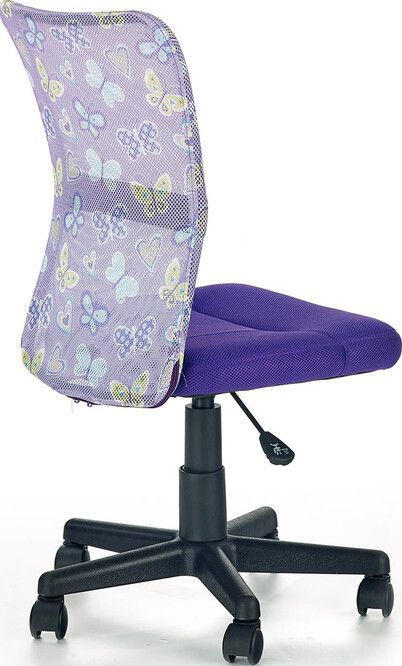 Office Chair Dingo | size: Width: 41cm, Height: 98cm, Depth: 56cm | color: Purple | image: 2 | variant: 1005092