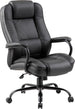 Office Chair Elegant XXL | size: Width: 79.5cm, Height: 113-120.5cm, Depth: 82cm | color: Black | image: 1 | variant: 1005247