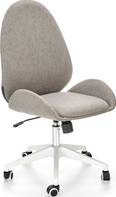 Office Chair Falcao | size: Width: 54cm, Height: 111cm, Depth: 58cm | color: Gray | image: 1 | variant: 1005098