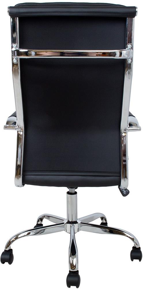 Office Chair Fishguard | size: Width: 54.5cm, Height: 116.5cm, Depth: 60cm | color: Black | image: 4 | variant: 1001294