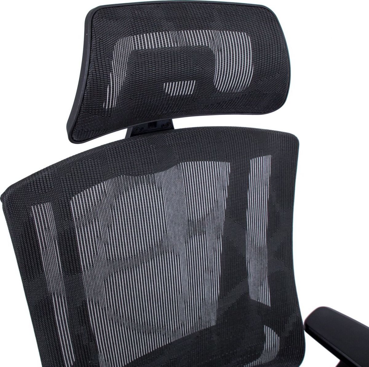 Office Chair Flex | size: Width: 70cm, Height: 126cm, Depth: 70cm | color: Black | image: 6 | variant: 1012374