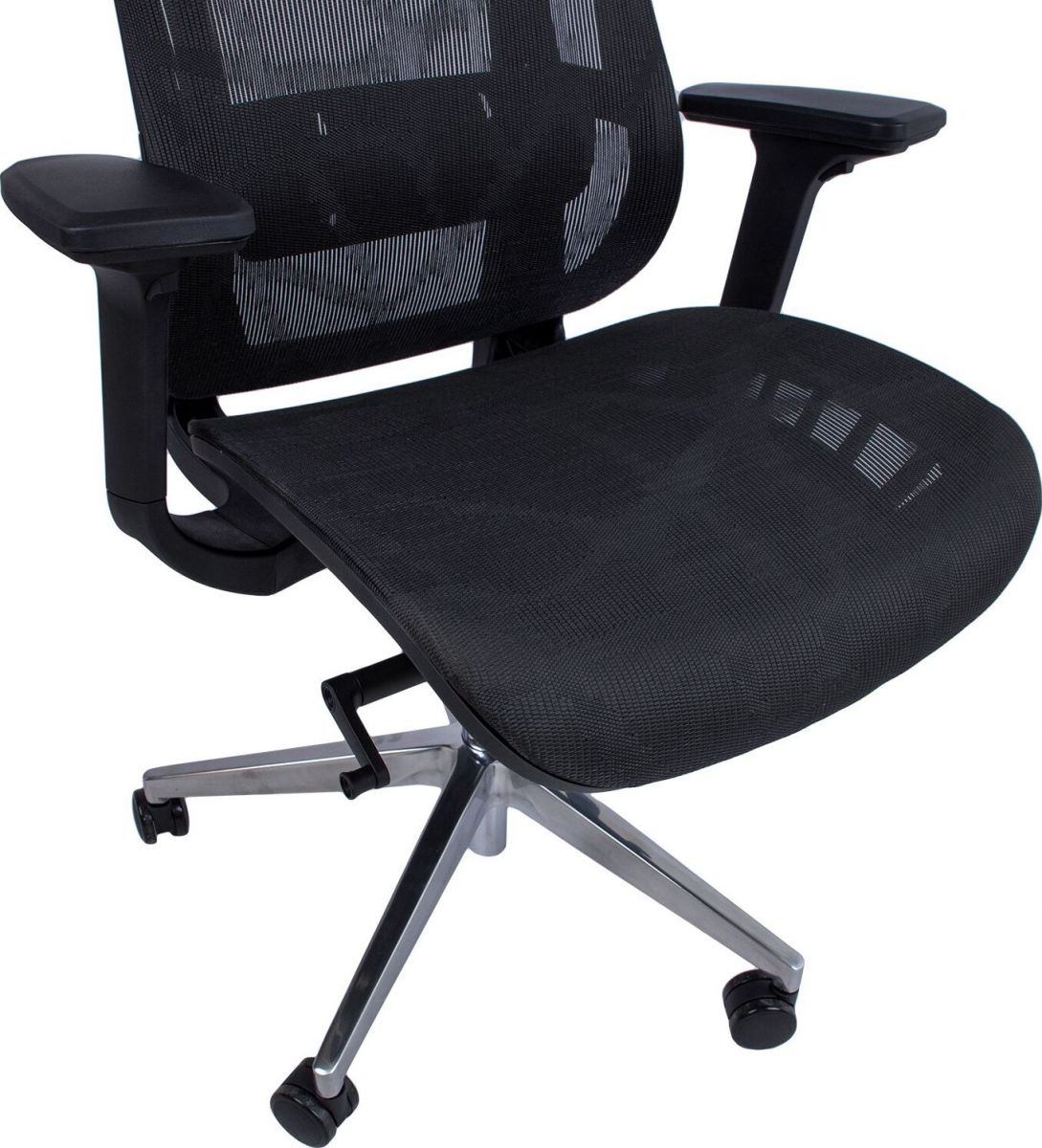 Office Chair Flex | size: Width: 70cm, Height: 126cm, Depth: 70cm | color: Black | image: 7 | variant: 1012374
