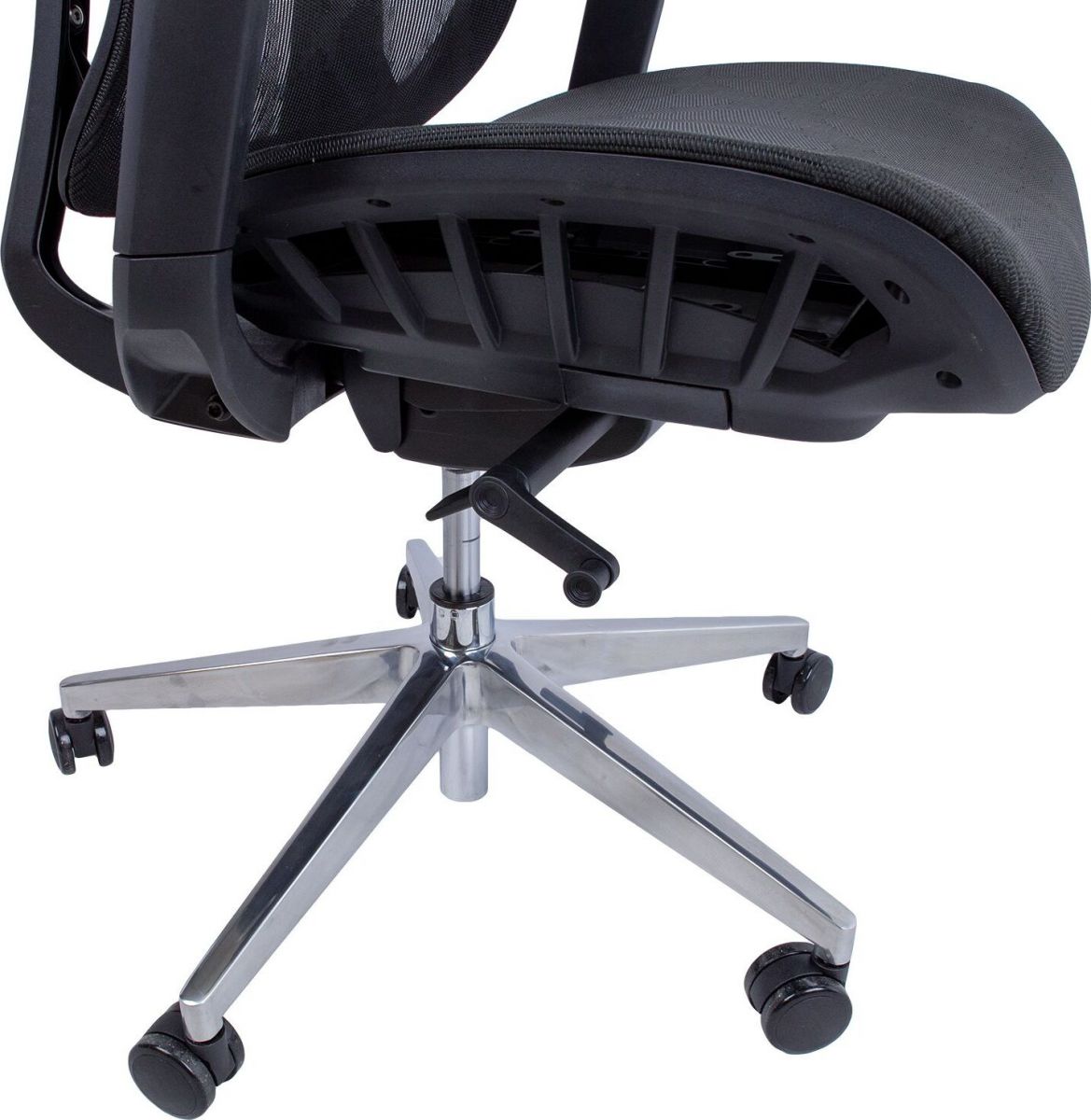 Office Chair Flex | size: Width: 70cm, Height: 126cm, Depth: 70cm | color: Black | image: 9 | variant: 1012374