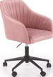 Office Chair Fresco | size: Width: 57cm, Height: 89cm, Depth: 55cm | color: Pink | image: 1 | variant: 1005109