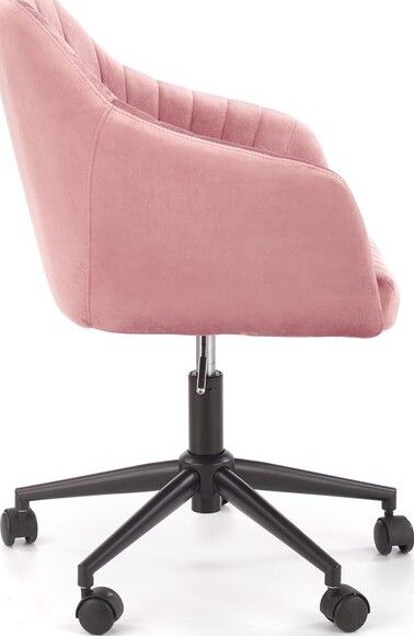Office Chair Fresco | size: Width: 57cm, Height: 89cm, Depth: 55cm | color: Pink | image: 2 | variant: 1005109