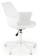 Office Chair Gasly | size: Width: 62cm, Height: 80cm, Depth: 64cm | color: White | image: 1 | variant: 1005111