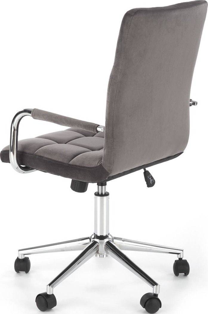 Office Chair Gonzo 4 | size: Width: 53cm, Height: 105cm, Depth: 60cm | color: Gray | image: 3 | variant: 1005120