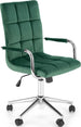 Office Chair Gonzo 4 | size: Width: 53cm, Height: 105cm, Depth: 60cm | color: Green | image: 1 | variant: 1005122