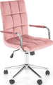 Office Chair Gonzo 4 | size: Width: 53cm, Height: 105cm, Depth: 60cm | color: Pink | image: 1 | variant: 1005121