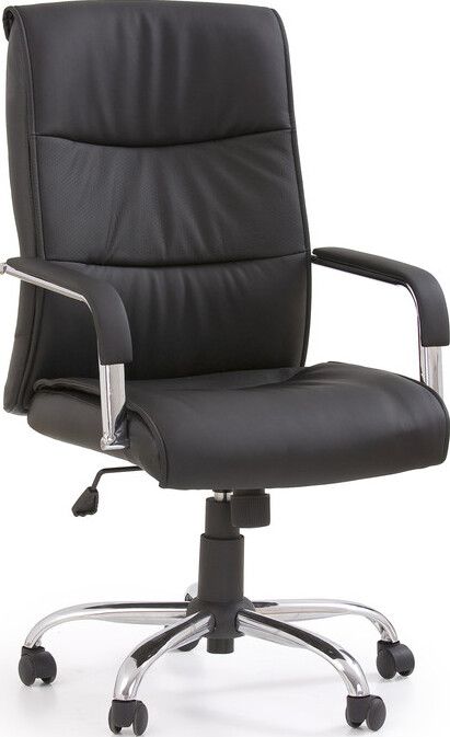 Office Chair Hamilton | size: Width: 60cm, Height: 102cm, Depth: 70cm | color: Black | image: 1 | variant: 1011552
