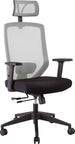 Office Chair Joy | size: Width: 64cm, Height: 115-125cm, Depth: 64cm | color: Gray | image: 1 | variant: 1005269