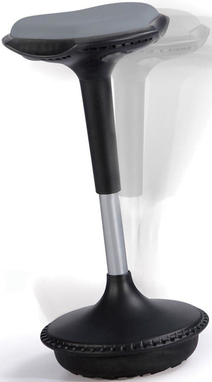 Office Chair Just Fun | size: Width: 33cm, Height: 84cm, Depth: 33cm | color: Black | image: 2 | variant: 1017530