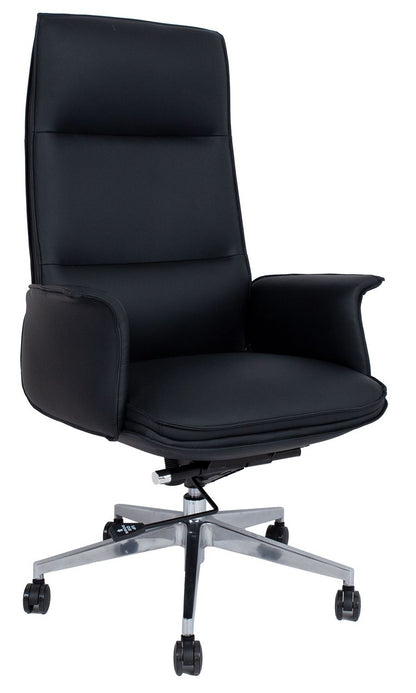 Office Chair Kathie | size: Width: 69cm, Height: 129cm, Depth: 72cm | color: Black | image: 0 | variant: 1017844