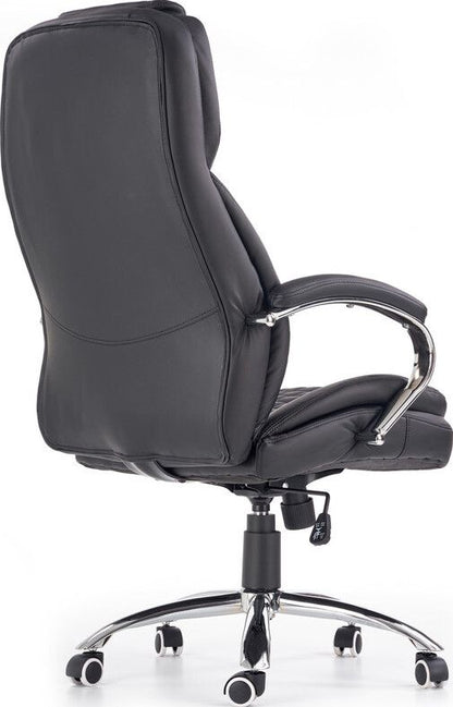 Office Chair King | size: Width: 76cm, Height: 124cm, Depth: 67cm | color: Black | image: 5 | variant: 1011576