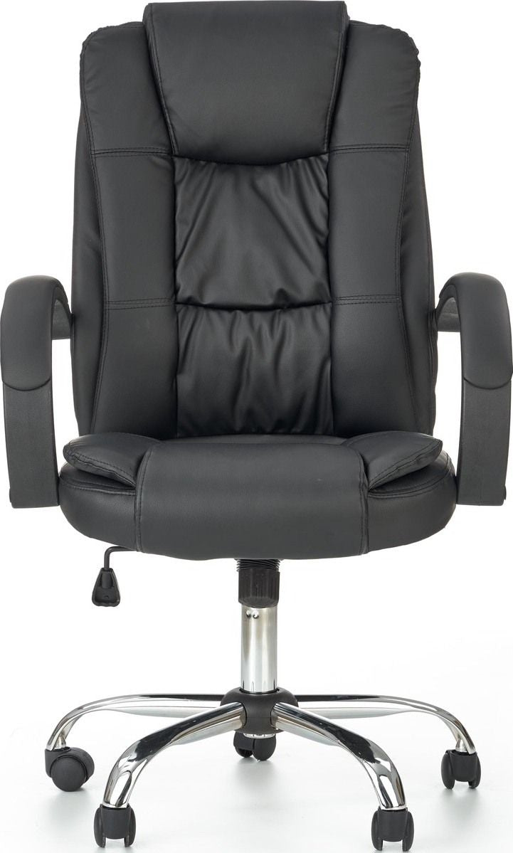 Office Chair Mantua | size: Width: 64cm, Height: 118cm, Depth: 75cm | color: Black | image: 5 | variant: 1002936