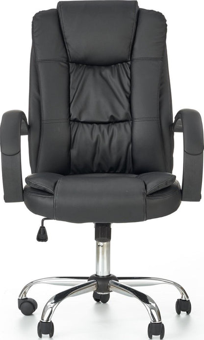 Office Chair Mantua | size: Width: 64cm, Height: 118cm, Depth: 75cm | color: Black | image: 5 | variant: 1002936