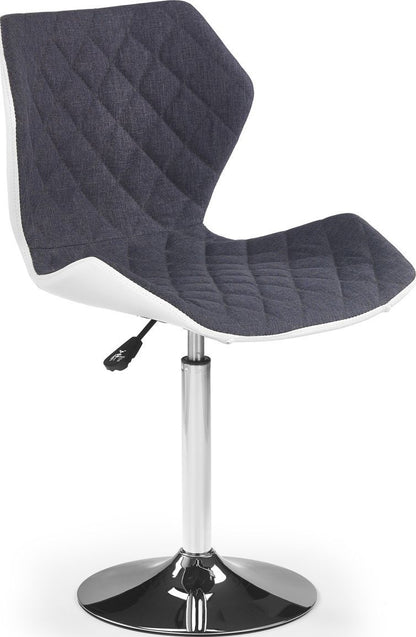 Office Chair Matrix 2 | size: Width: 48cm, Height: 104cm, Depth: 53cm | color: Gray | image: 1 | variant: 1005134