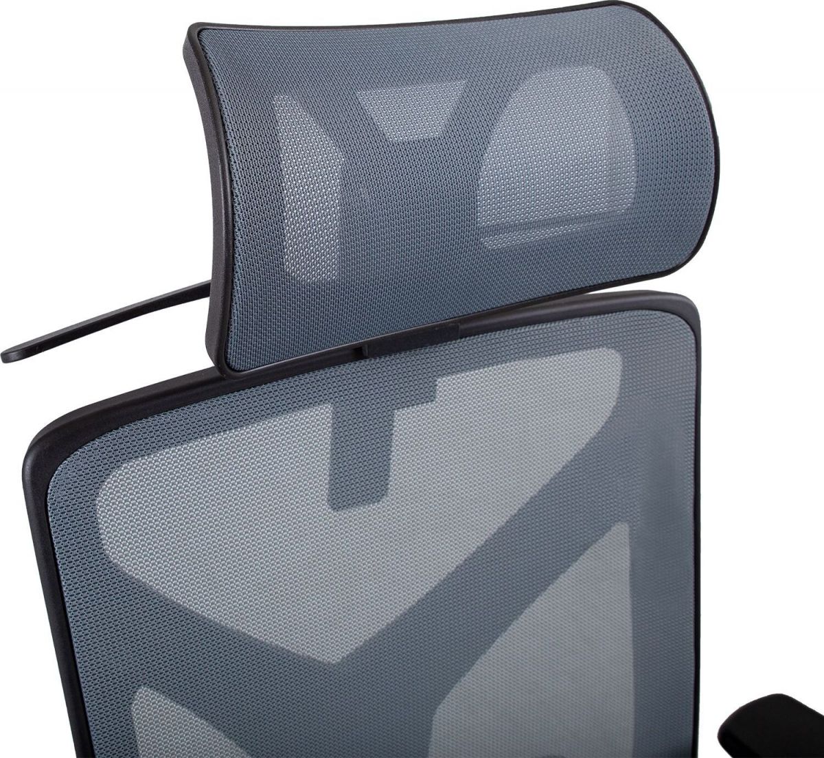 Office Chair Mike | size: Width: 64cm, Height: 110-120cm, Depth: 65cm | color: Gray | image: 7 | variant: 1005286