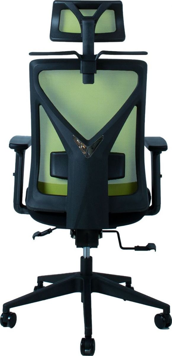 Office Chair Mike | size: Width: 64cm, Height: 110-120cm, Depth: 65cm | color: Green | image: 3 | variant: 1005285