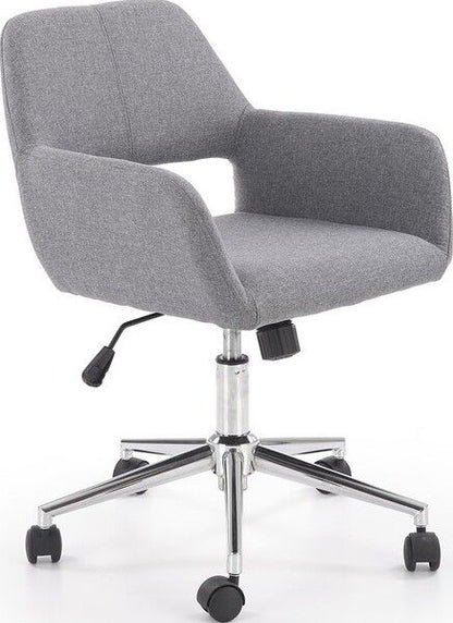 Office Chair Morel | size: Width: 55cm, Height: 84cm, Depth: 56cm | color: Gray | image: 1 | variant: 1011967
