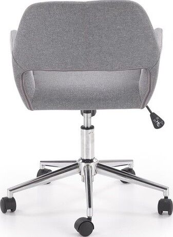 Office Chair Morel | size: Width: 55cm, Height: 84cm, Depth: 56cm | color: Gray | image: 2 | variant: 1011967