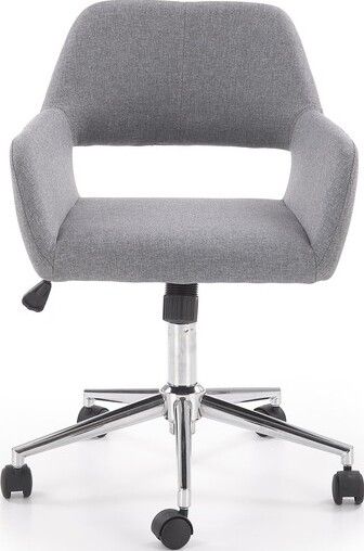 Office Chair Morel | size: Width: 55cm, Height: 84cm, Depth: 56cm | color: Gray | image: 5 | variant: 1011967