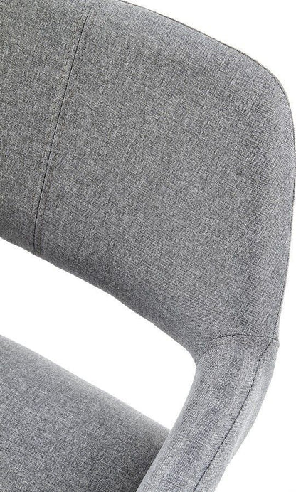 Office Chair Morel | size: Width: 55cm, Height: 84cm, Depth: 56cm | color: Gray | image: 6 | variant: 1011967