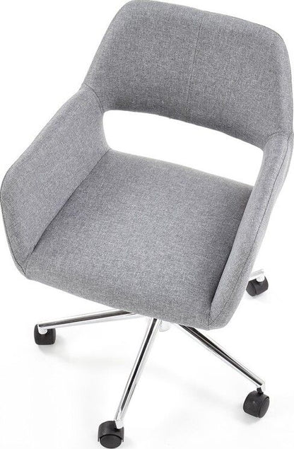 Office Chair Morel | size: Width: 55cm, Height: 84cm, Depth: 56cm | color: Gray | image: 7 | variant: 1011967