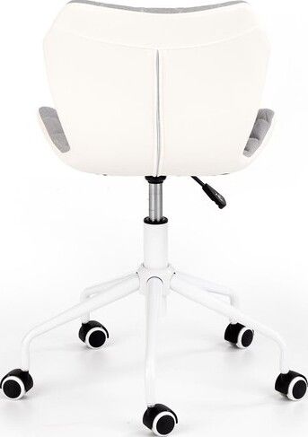 Office Chair Pavia | size: Width: 48cm, Height: 88cm, Depth: 57cm | color: Gray | image: 2 | variant: 1002924