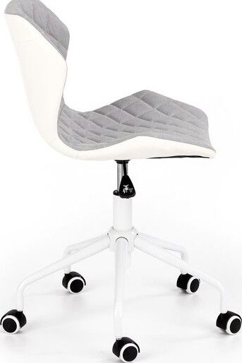 Office Chair Pavia | size: Width: 48cm, Height: 88cm, Depth: 57cm | color: Gray | image: 3 | variant: 1002924