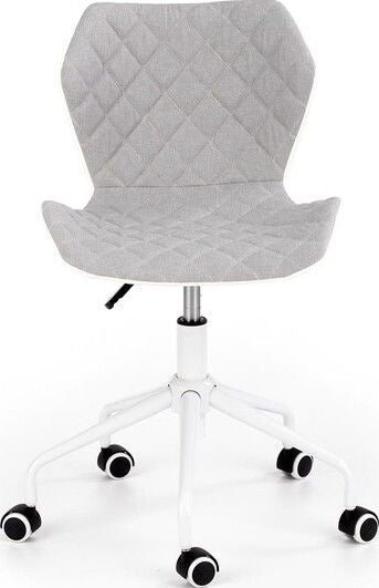 Office Chair Pavia | size: Width: 48cm, Height: 88cm, Depth: 57cm | color: Gray | image: 5 | variant: 1002924