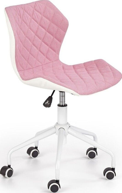 Office Chair Pavia | size: Width: 48cm, Height: 88cm, Depth: 57cm | color: Pink | image: 1 | variant: 1002925