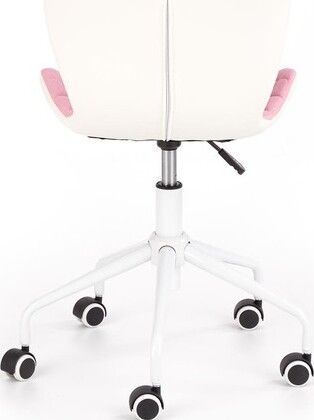 Office Chair Pavia | size: Width: 48cm, Height: 88cm, Depth: 57cm | color: Pink | image: 2 | variant: 1002925