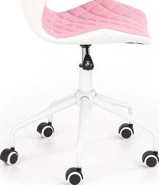 Office Chair Pavia | size: Width: 48cm, Height: 88cm, Depth: 57cm | color: Pink | image: 3 | variant: 1002925