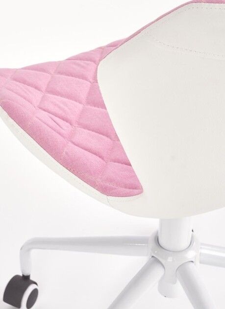 Office Chair Pavia | size: Width: 48cm, Height: 88cm, Depth: 57cm | color: Pink | image: 4 | variant: 1002925