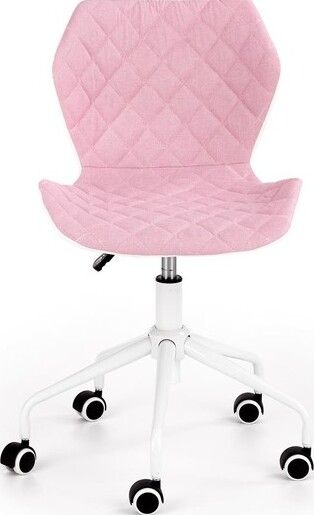 Office Chair Pavia | size: Width: 48cm, Height: 88cm, Depth: 57cm | color: Pink | image: 5 | variant: 1002925